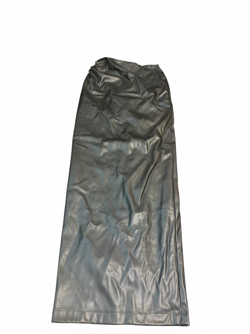Nookie Rebel Black Faux Leather Maxi Skirt High Waist Size M NWOT - Picture 4 of 7